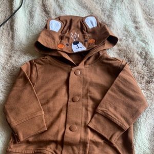 Cute baby boy two Piece jacket and onesie